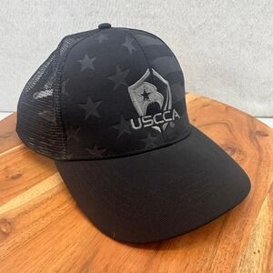 USCCA Hat Cap Snapback Black Flag America One Size Concealed Carry‎ Association